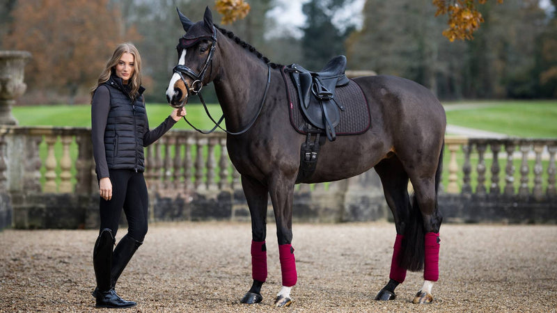 Suede Dressage Square