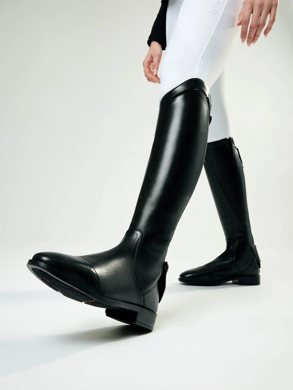 horze women's duvall tall dress boots - black Verona Women's Tall Boots Black 3 Regular Regular main image 1
