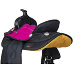 King Series Youth Eclipse Barrel Saddle