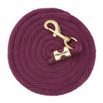 Poly Lead Rope w/ Solid Brass 225 Snap