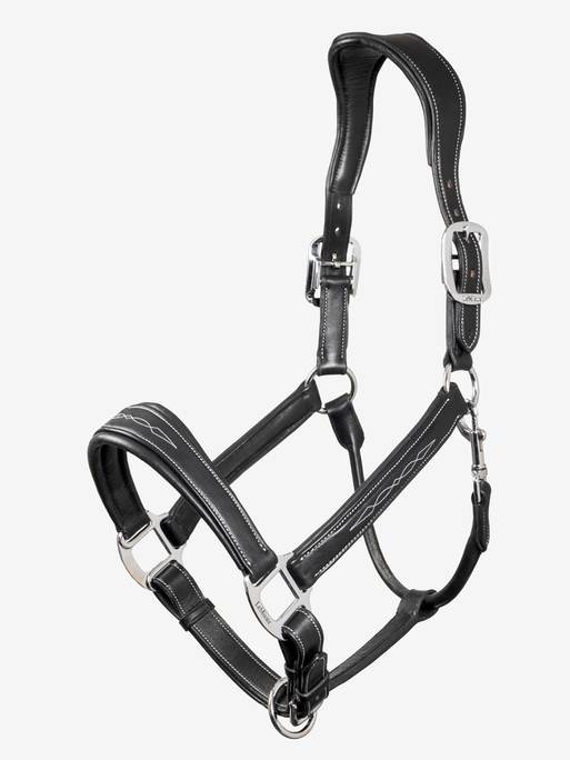 Stitched Leather Halter