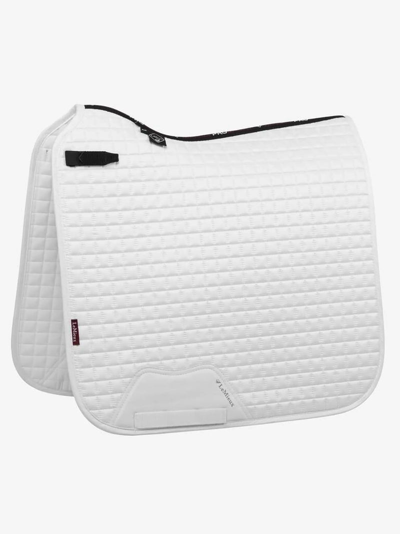LeMieux Suede Dressage Square White X-Large