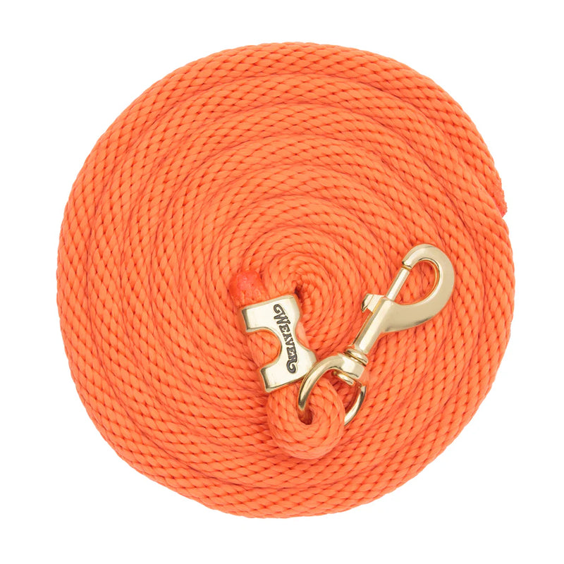 Poly Lead Rope w/ Solid Brass 225 Snap