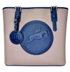 The James River Carry All:  Hunter/Jumper Sand/Navy