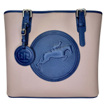 The James River Carry All:  Hunter/Jumper Sand/Navy