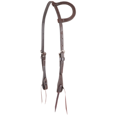 Slip Ear Headstall Roughout