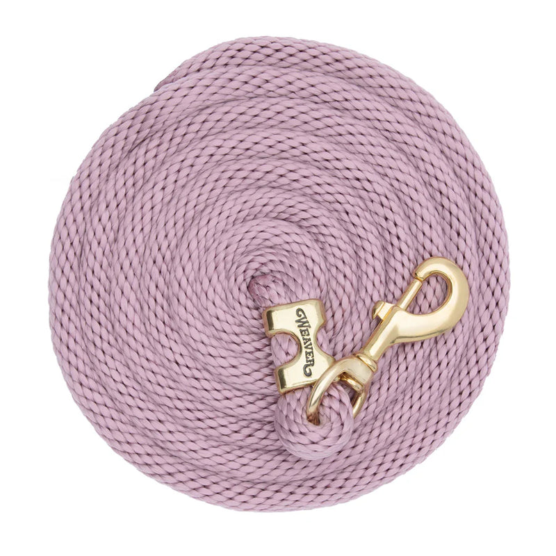 Poly Lead Rope w/ Solid Brass 225 Snap
