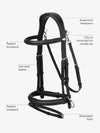 LeMieux Kudos Work Bridle Black