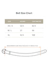 KERRITS Simple D Equestrian Leather Belt