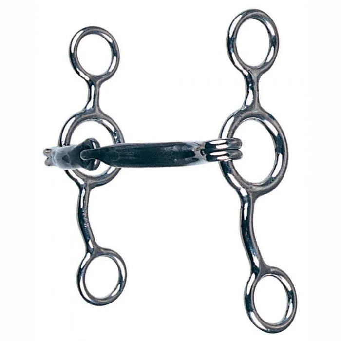 343 Junior Cow Horse Smooth Snaffle Bit