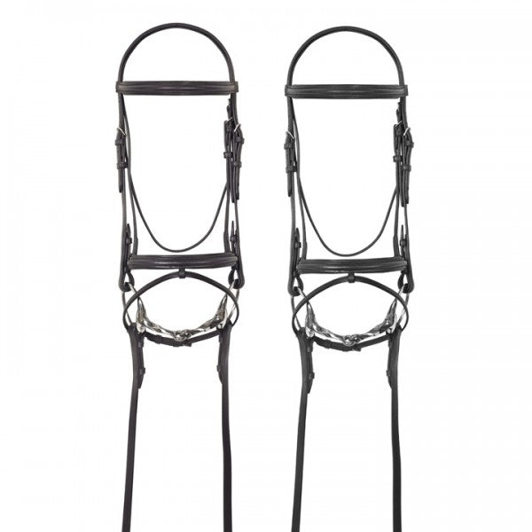 Camelot Lined Event Bridle with Flash