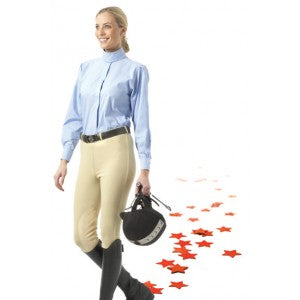 EquiStar Pull-On Knee Patch Breeches - Ladies