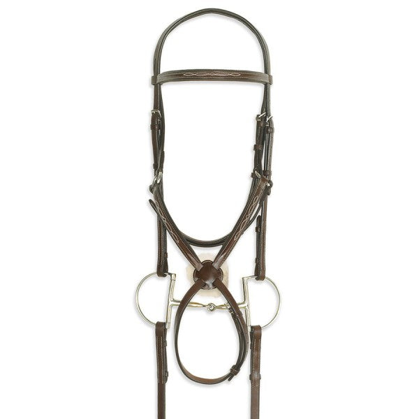 Classic Collection- Figure 8 Comfort Crown Bridle with BioGrip™ Rubber Reins