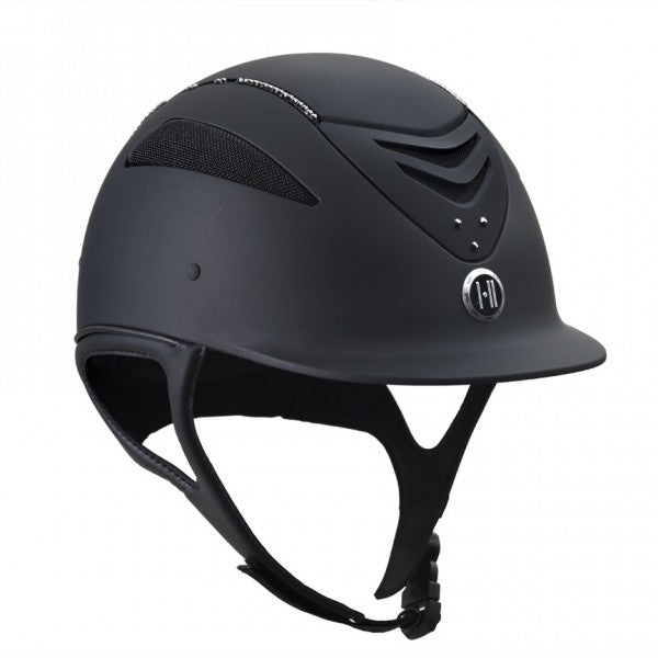One K Defender Helmet with Swarovski Stones Long Oval