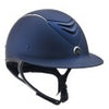 One K Defender AVANCE Wide Brim Chrome Stripe Helmet