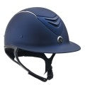 One K Defender AVANCE Wide Brim Chrome Stripe Helmet