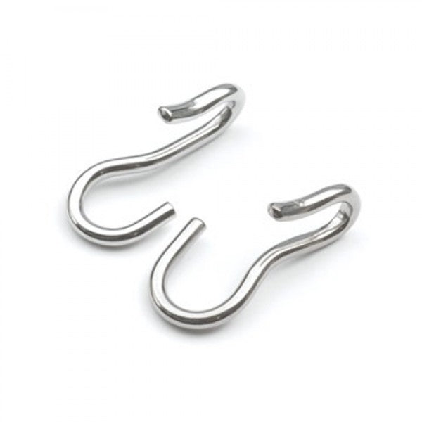 Centaur Stainless Steel Curb Chain Hooks Pair