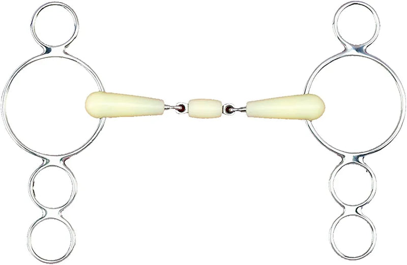 Dbl Jnt Cpr Roller 3-Ring Gag