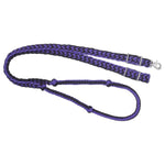 TOUGH1 Deluxe Knotted Cord Roping Reins