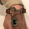 Lizzie Bridle Leather Bracelet