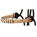 Braided Rawhide Rope Halter with Lead