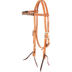 Colored Lace Browband Headstall