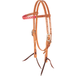 Colored Lace Browband Headstall
