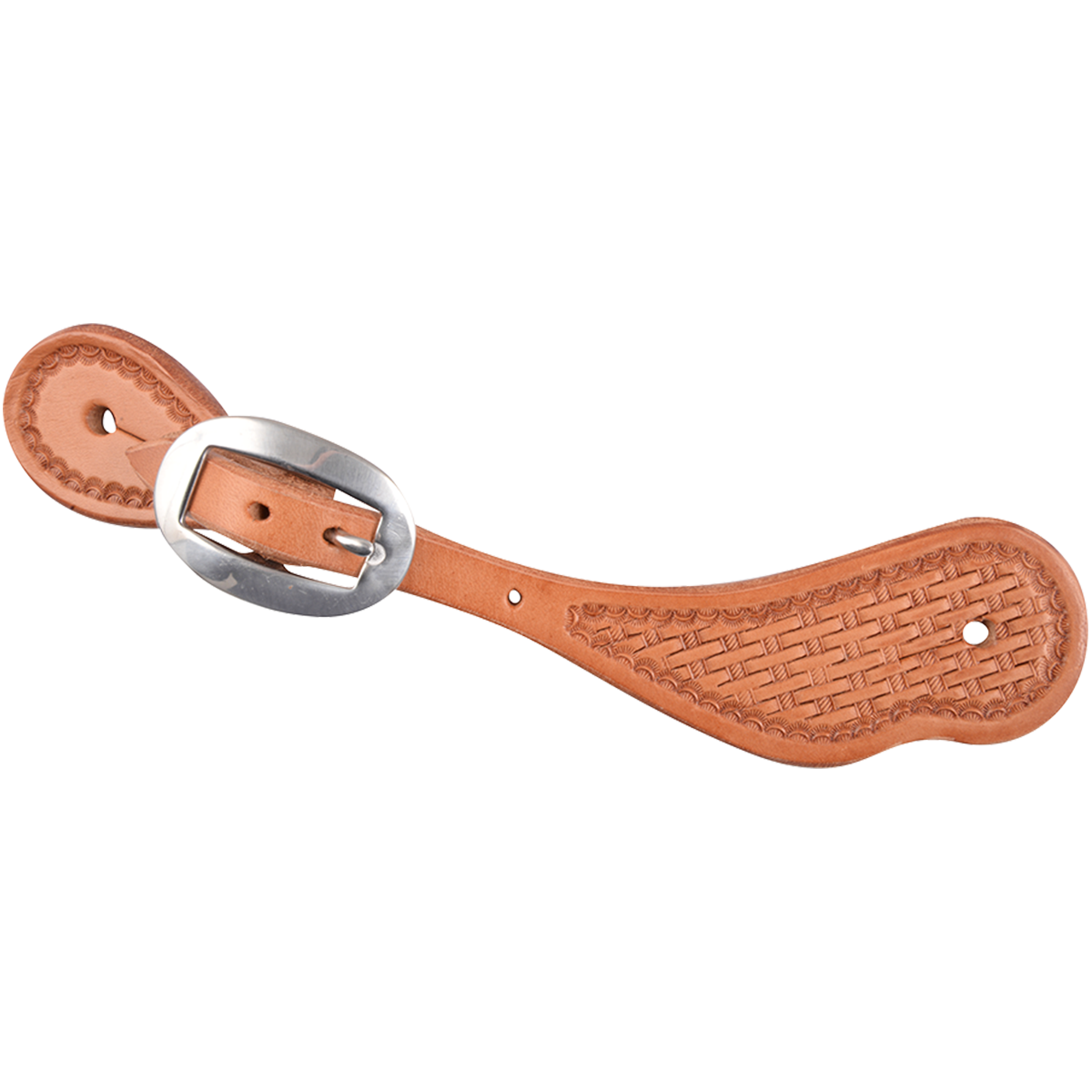 Cowboy Spur Strap - Basket Stamp